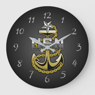 Förste chef Anchor Clock Stor Klocka