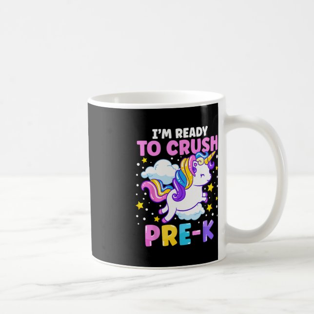 Förste dagen med Preschool.. Jag är Redo att kross Kaffemugg (Höger)