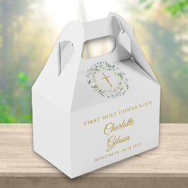 Förste Heligan Communion Greenery Garland Guld Scr Presentaskar