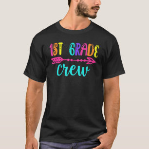 Förste klass lärare Första dagen skola 1: a klass T Shirt