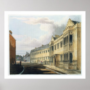 Förste masterhuset, Harrow School, från 'History' Poster