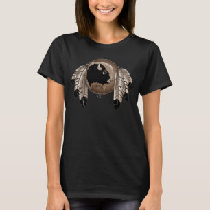 Förste nationen Wildlife Shirt Women's Native Art Tee