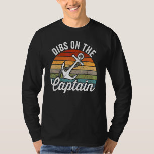 Förste rätt till kapten Kaptenhustru T Shirt