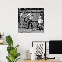 Förste Tour de France 1903 Vinnare Maurice Garin Poster