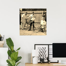 Förste Tour de France 1903 Vinnare Maurice Garin Poster
