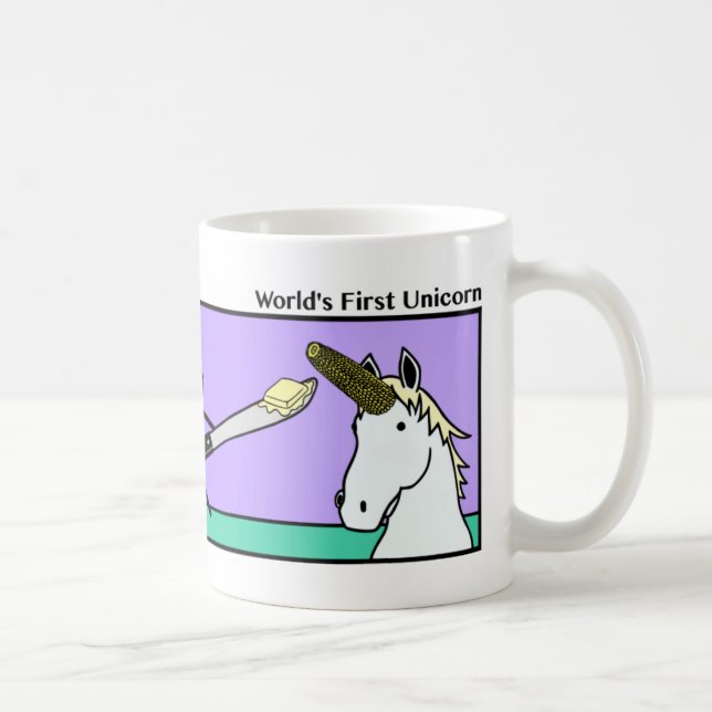 Förste Unicorn Stickman Mugg - 095 (Höger)