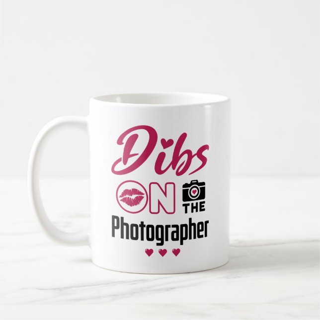 Försteget till fotografen kaffemugg (Vänster)