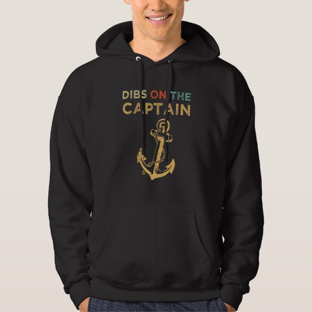 Försteget till kapten  kaptens fru Försteget till  Hoodie (Framsida)