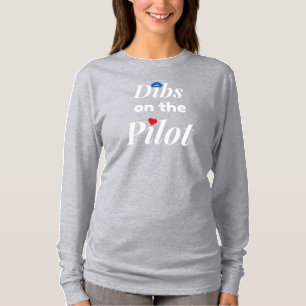 Försteget till Piloten,Aviation,Minimalist,Monogra T Shirt