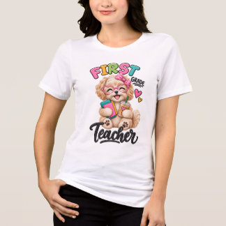 Förstelärarlärare | Bedårande Maltipoo T Shirt