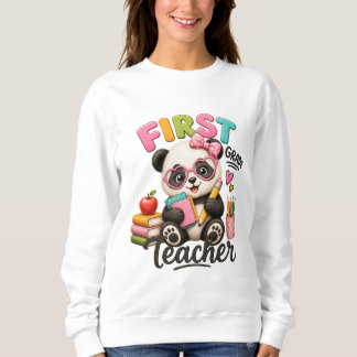 Förstelärarlärare | Söt Panda T Shirt