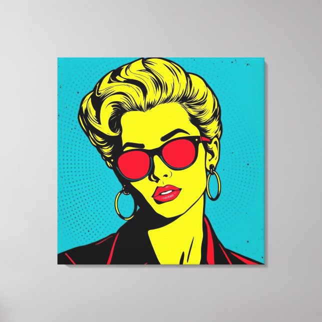 Förstklassig arbetsyta - Elegant och modern konst Canvastryck (Framsida)