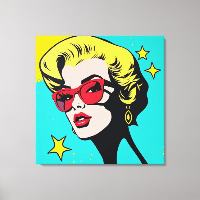 Förstklassig arbetsyta - Elegant och modern konst Canvastryck (Framsida)