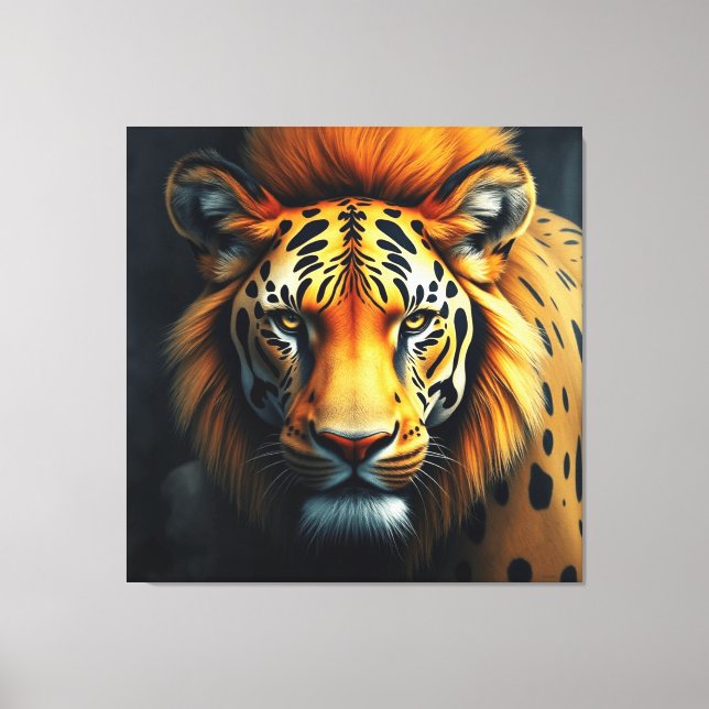 Förstklassig arbetsyta - Elegant och modern konst Canvastryck (Framsida)