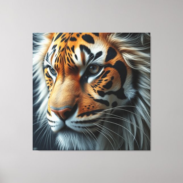 Förstklassig arbetsyta - Elegant och modern konst Canvastryck (Framsida)