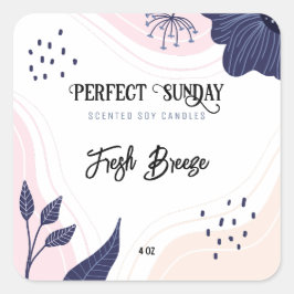 Förstklassig etikett för sojaläck i Abstrakt