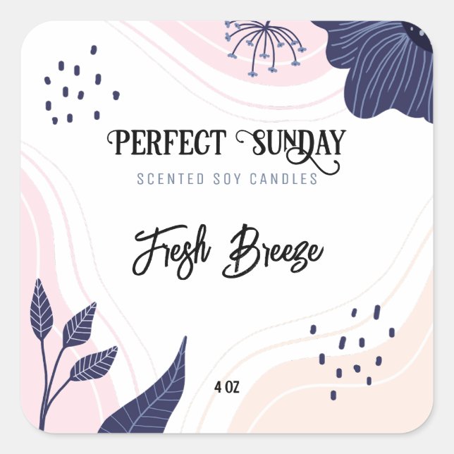 Förstklassig etikett för sojaläck i Abstrakt (Framsida)