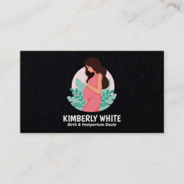 Förstklassig födelseort och postpartum visitkort