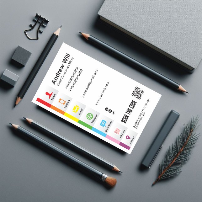 Förstklassig multifunktionalitet visitkort (Premium Business card)