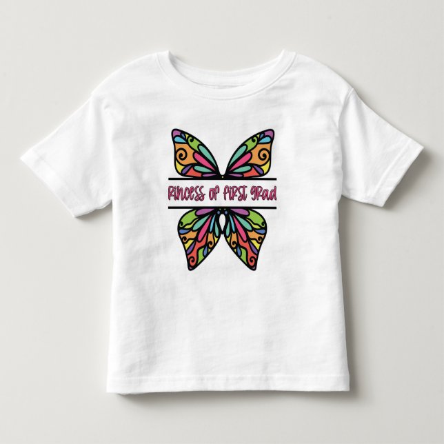 Förstklassig prinsessa t shirt (Framsida)