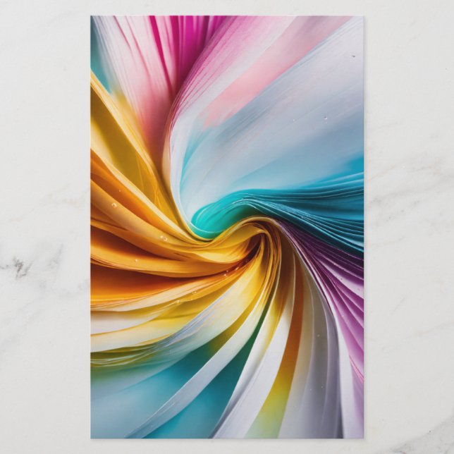 Förstklassig tunn projektionsyta Papper - Ultralät Flygblad (Framsidan)