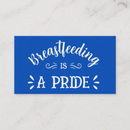 Förstklassigt Affärskort för amningskonsult Visitkort