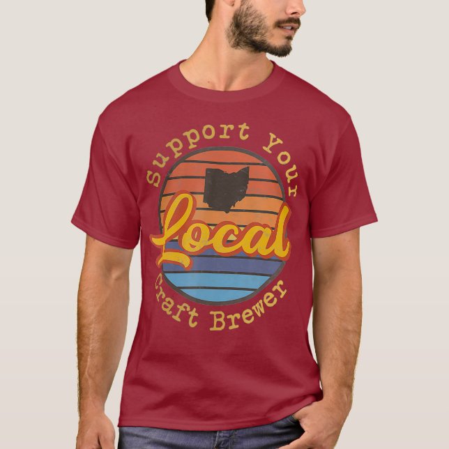 Förstklassigt stöd för ditt lokala bäraröl t shirt (Framsida)
