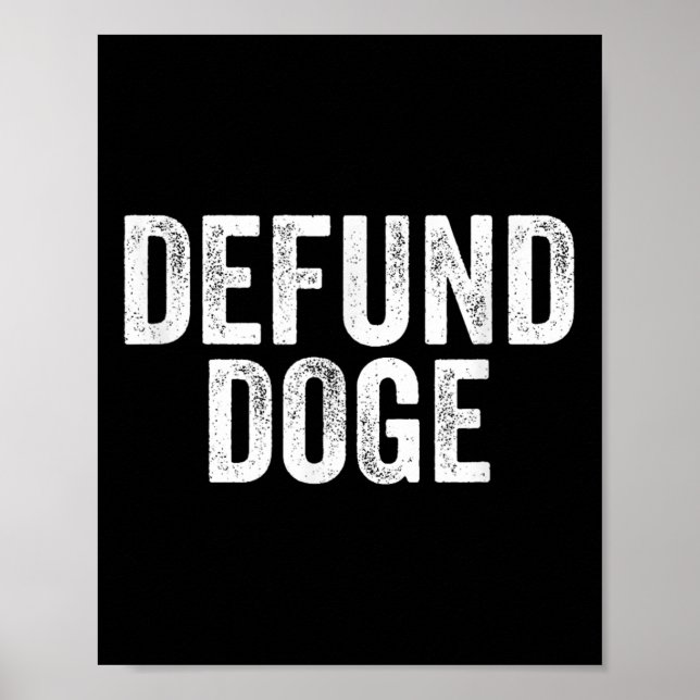 Förstödsdoge stoppa förstörelsen av regeringen poster (Framsidan)