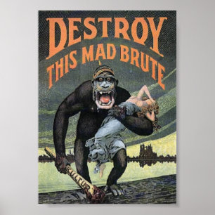 Förstör den här Poster av fabriksbrickor