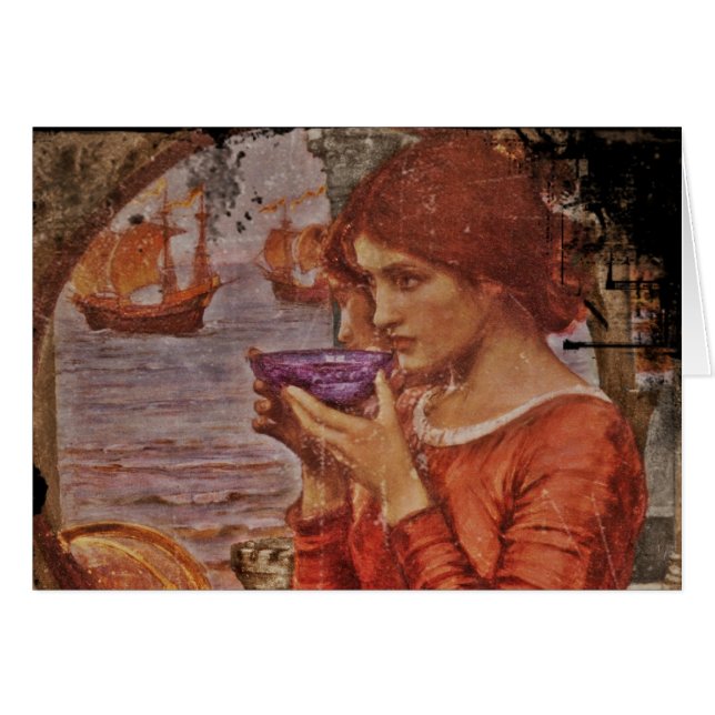 Förstör ett alternativ hälsningskort (Framsidan Horizontal)