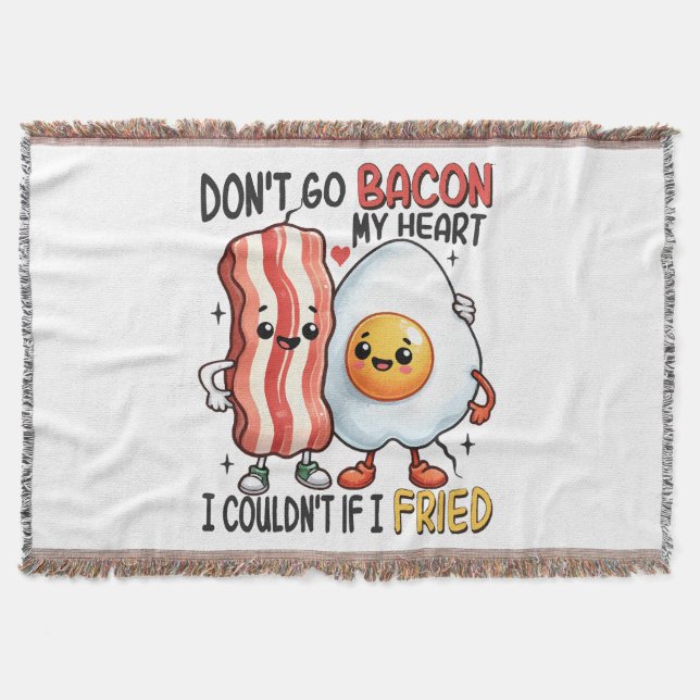 Förstör inte min hjärta med bacon filt (Framsidan)