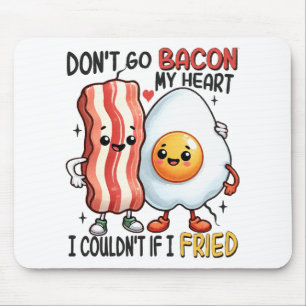 Förstör inte mitt hjärta med bacon musmatta