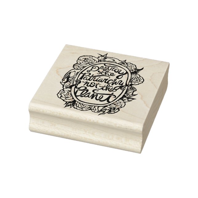 Förstör inte patriarkatet, planeten stämpel (Stämpel)