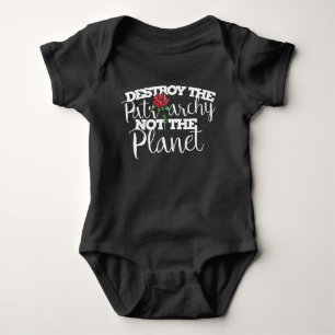 Förstör inte patriarkin, inte planetens feminist t shirt