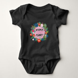 Förstör inte planetens feministiska kvinnans Hö T Shirt