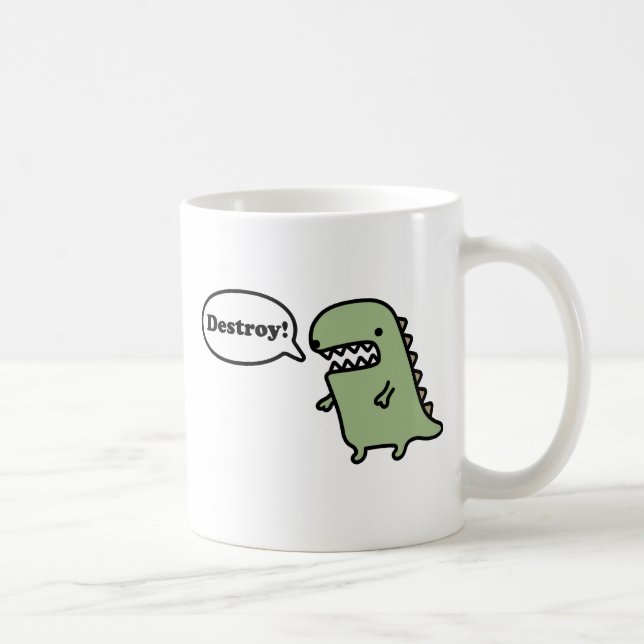 Förstör! Kaffemugg (Höger)