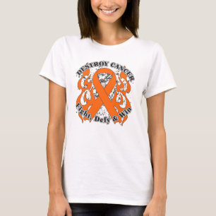 Förstör njurecancer tee shirt