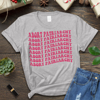 Förstör patriarkin, feministisk citat, protester t shirt