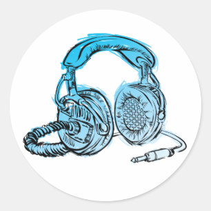 Förstör Runt Klistermärke