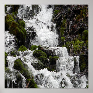 Förstör vatten.... poster