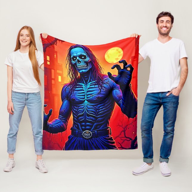 Förstör Zombie Demon i stadens utformning Fleecefilt (På plats)