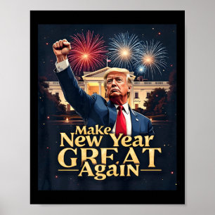 Förstora nyårshastigheten och gör det Underbart ig Poster