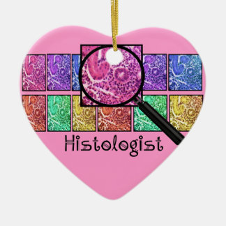 Förstorad celldesign för Histologist gåvor Julgransprydnad Keramik