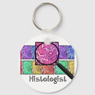 Förstorad celldesign för Histologist gåvor Nyckelring