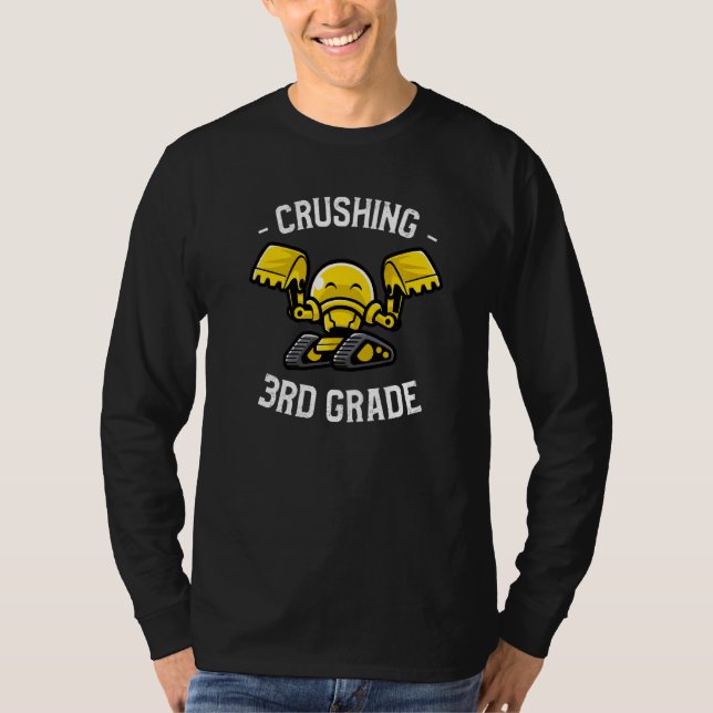 Förstörande 3:e Klass, grundskolelärare och St T Shirt (Framsida)