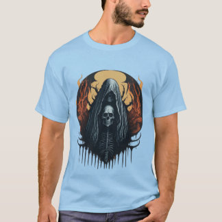 Förstörande Död Metall Spectral T-Shirt Design