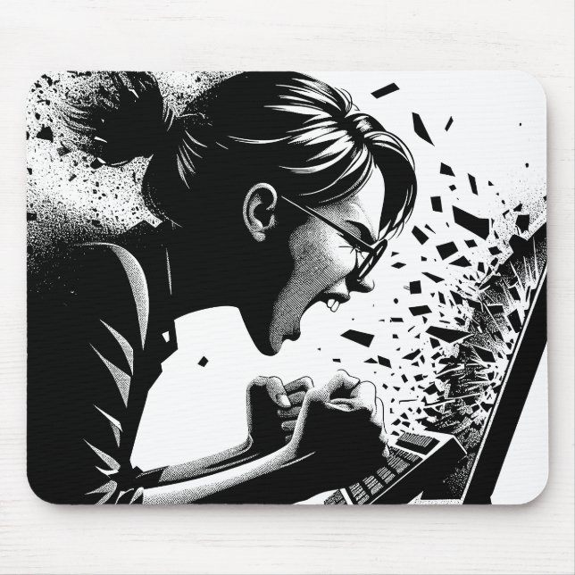 Förstörande kod musmatta (Framsidan)