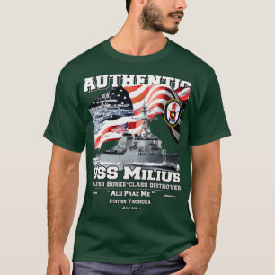 FÖRSTÖRARE av USS Milius DDG69 T Shirt