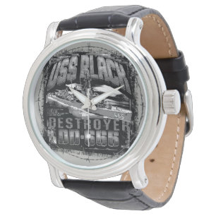 Förstörare Black Wrist Watch eWatch Watch Watch Armbandsur