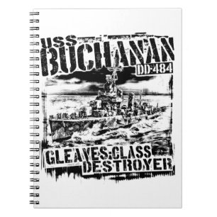 Förstörare Buchanan Anteckningsbok